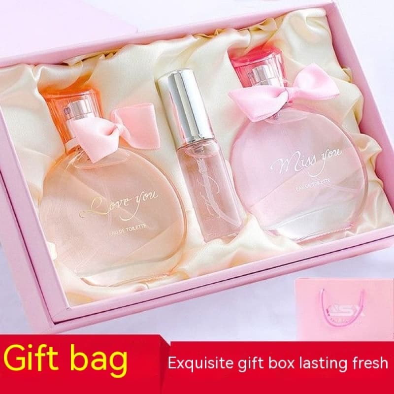 High-end gift box Authentic big-name women's perfume lasting light fragrance fresh encounter Valentine's Day birthday gift