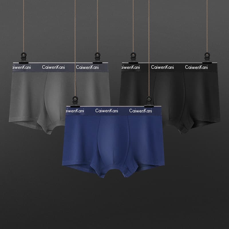 Boxer pour homme en coton respirant et modal, short d'été fin pour garçon