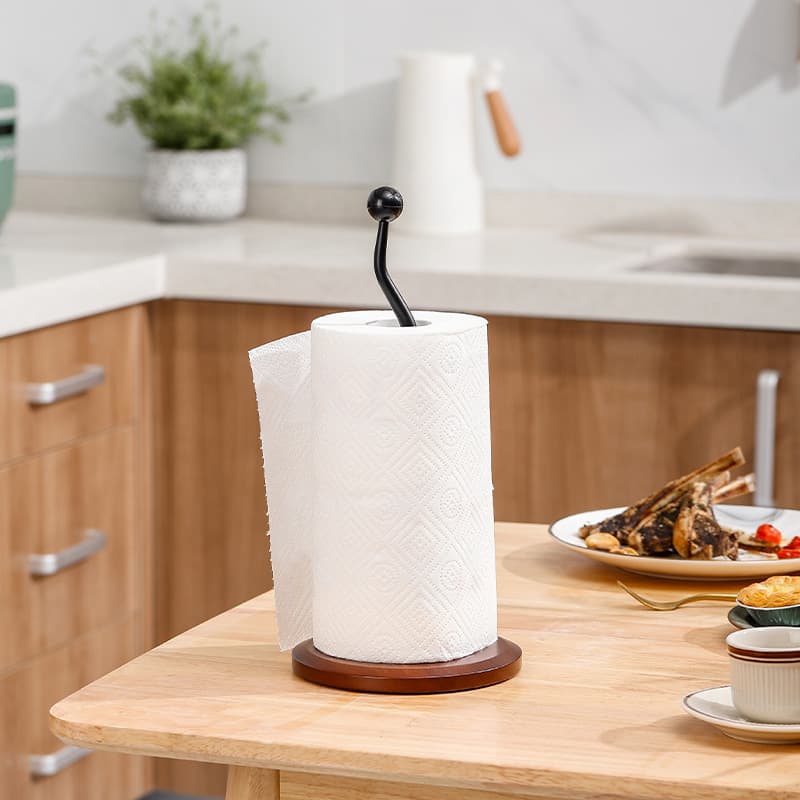 Kitchen Tissue Rack Vertical Creative Household Oil Absorbing Paper Storage Rack Roll Paper Rack