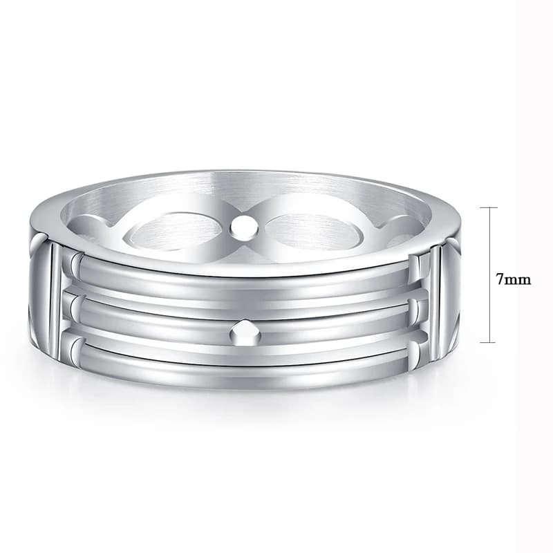 Ready Stock Atlantis are simple fashionable sier/gold/rose gold men's and women's rings