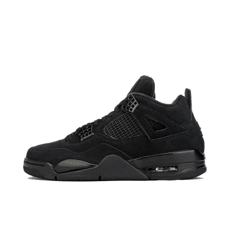 Chaussures de basket-ball 4s Bred chaussures de sport métalliques blanc noir ciment chat royauté champignon hommes formateur rétro 4 femmes chauss