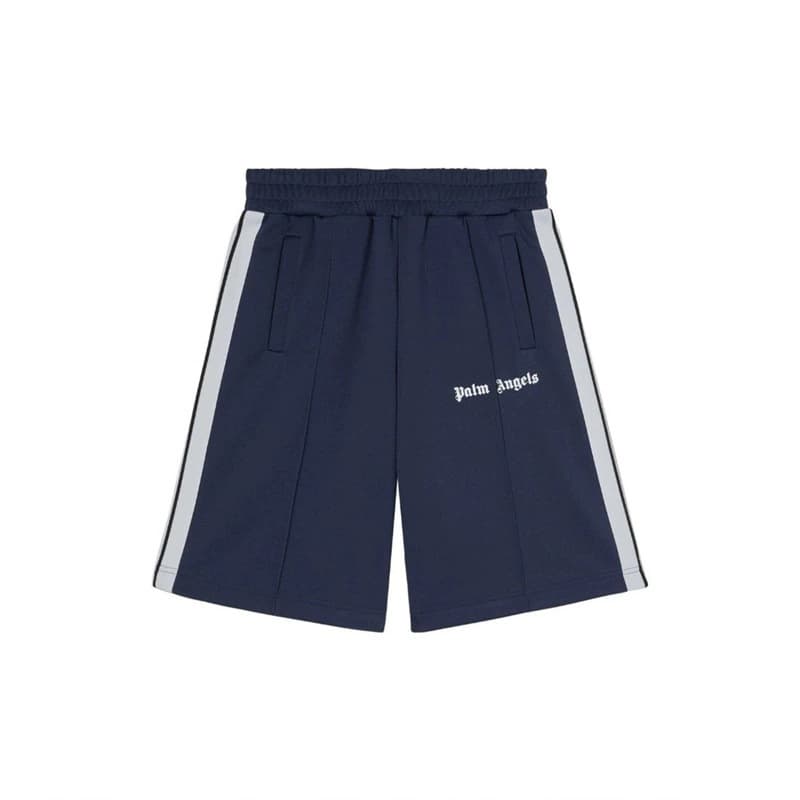 Pantalon cinq-quarts à rayures contrastées Palm Angel, version correcte, pour hommes et femmes, short droit pour couples