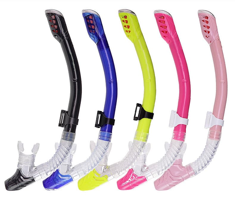 Scuba swimming Full dry breathing tube snorkeling equipment Scuba breathing apparatus Freestyle training for children and adults