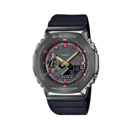 Série GM-2100, multifonction, étanche et antichoc, ruban octogonal en métal, quartz neutre électronique