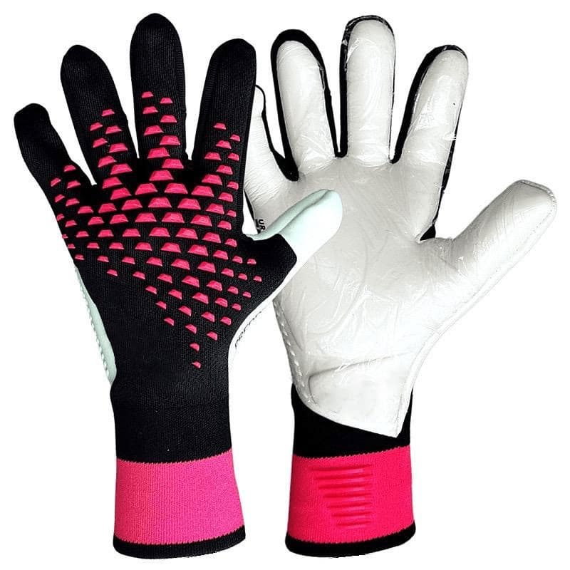 New brand adult children goalkeeper football gloves silicone latex training match goalkeeper gloves
