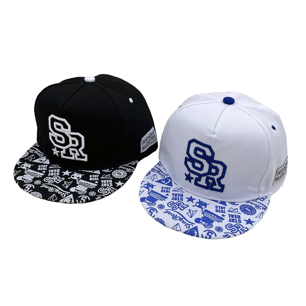 Men's Hats Letter Flat Brim Baseball Hat Trendy Graffiti Brim Summer Street Dance Hip Hop Hat Outdoor Sunshade Duckbill Cap