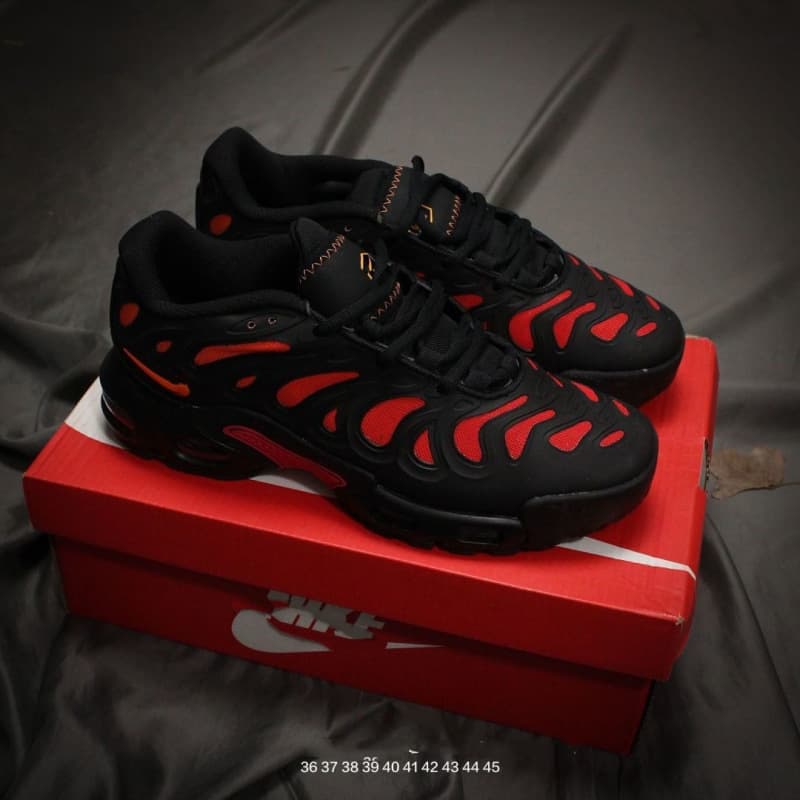 Putian DRIFT TN Fishbone Running pour hommes, baskets MAX, chaussures de sport décontractées à coussin d'air et amortissantes pour femmes
