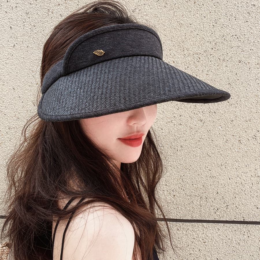Resort Collection UV Protection Visor - Foldable Packable Design With Detachable Chin Strap​