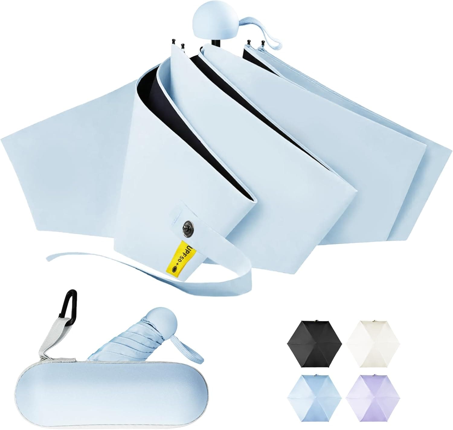 Pocket Umbrella - Quickdraw Case|Dual UV/Rain|Compact EU