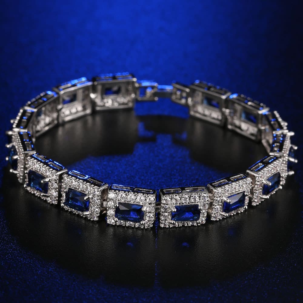 Kashii Fashion Cubic Zirconia Bracelet For Women - Elegant Rhinestone Bangle, Lightweight & Hypoallergenic, Perfect For Daily Wear & Gifts