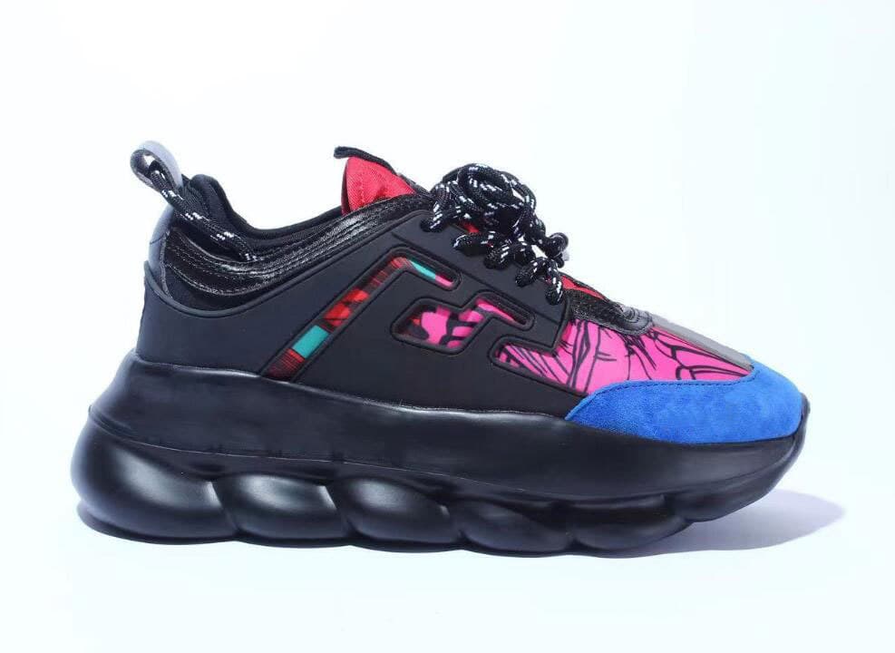 Chaussures de sport décontractées, chaîne de commerce extérieur transfrontalier, station européenne, chaussures de papa rétro, semelle épaisse