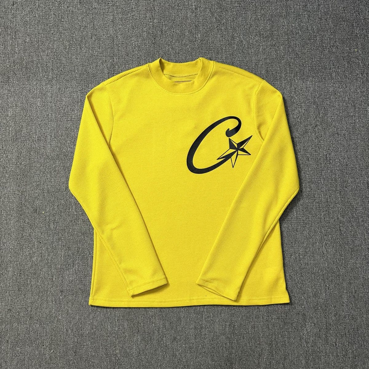 T-shirt à manches longues pour homme, style rétro, décontracté, ample, hip-hop, imprimé licorne, CORTEIZ