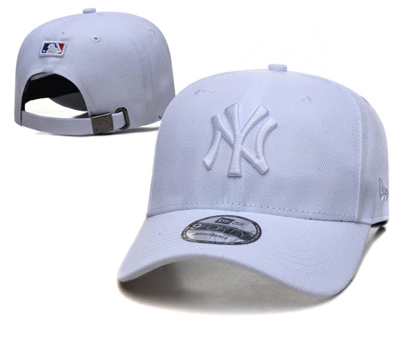 Casquette unisexe transfrontalière, grand logo, visière rigide, broderie, style sport décontracté NY, commerce extérieur