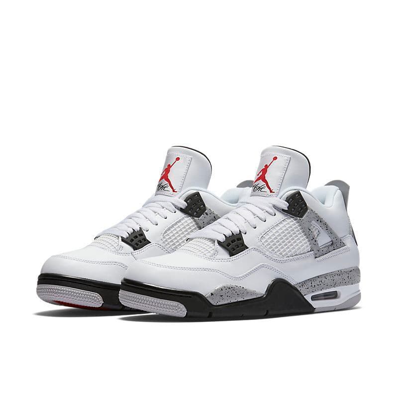 Chaussures de basketball montantes Jumpman Airs4 et Jordans4 4s pour hommes, coloris Sail Bred Kaws Fire Red Thunder Taupe Haze University Blue, plat
