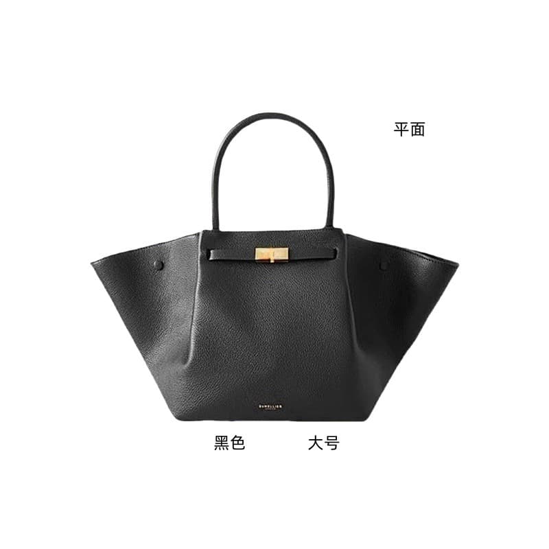 Sac à main Demellier en daim, modèle « Commuting », polyvalent et compact, style New York, grande capacité, cabas pour femme