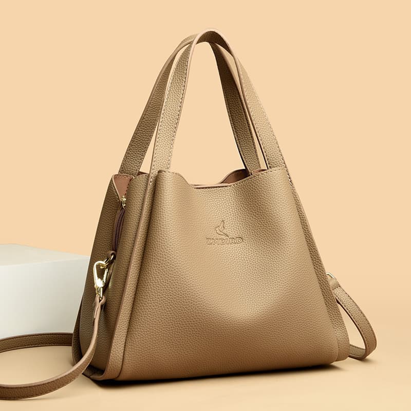 Women's Bag popular lazy style vegetable bag high quality cowhide pattern commuting women's large bag atmospheric underarm vegetable bag