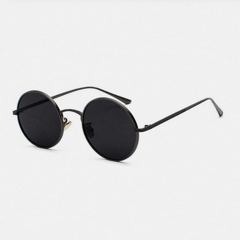 Men's Sunglasses Punk Retro Trend Round Sunglasses For Men And Women, Hip-hop Retro Round-framed Sunglasses