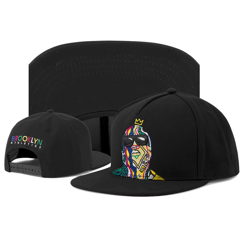 Embroidered Cartoon Hip-hop Street Dance Sunshade Hat, Casual Personality, Internet Celebrity, Cool Style, Flat Edge Hat