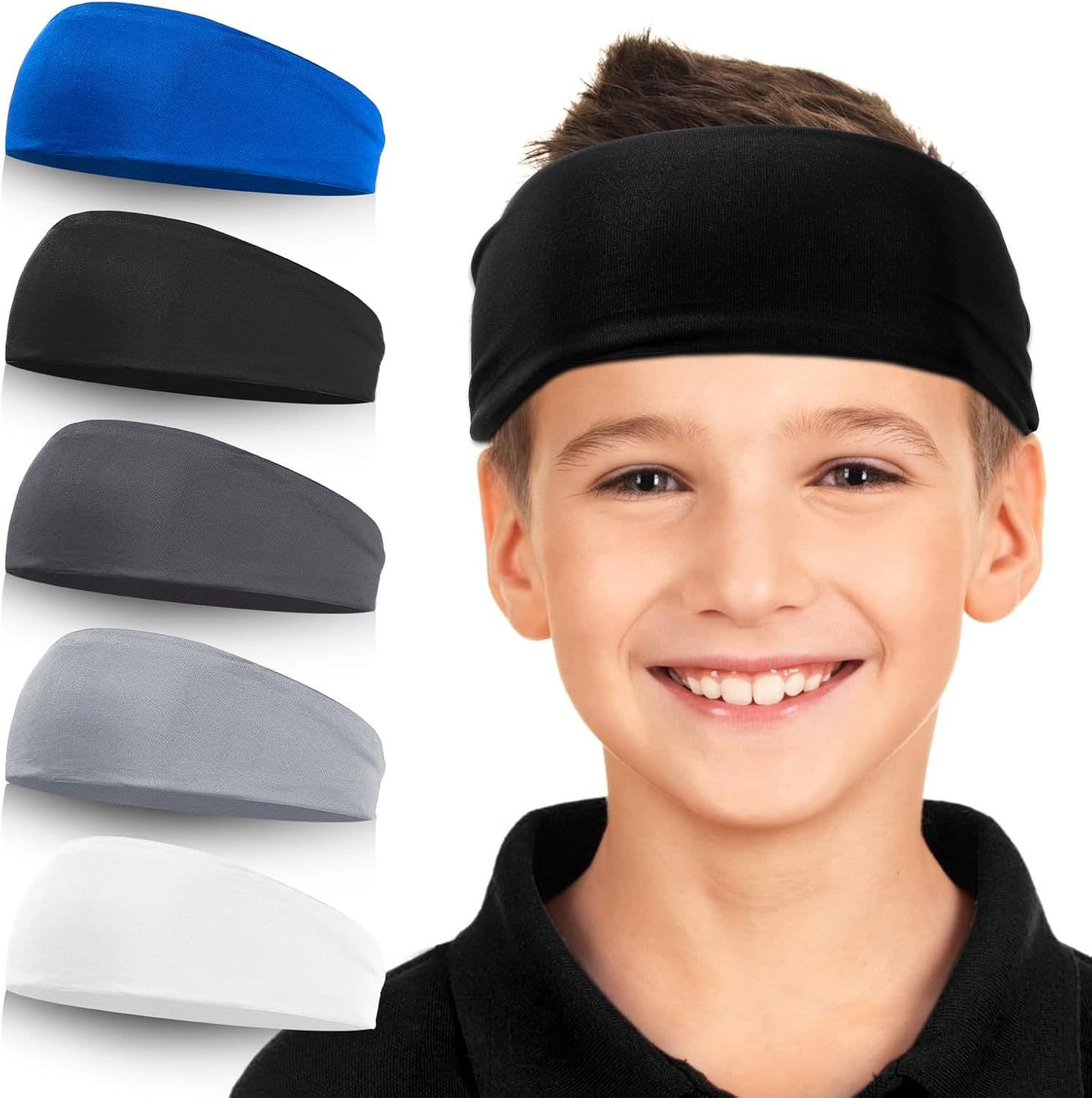 children's sports headband outdoor running basketball football fitness antiperspirant headband unisex headband
