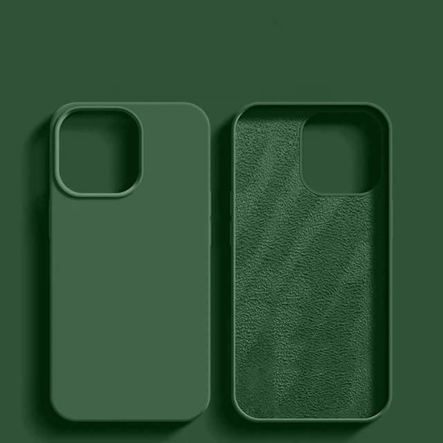 Nouvelle coque de téléphone en silicone liquide pour iPhone 13 14 11 12 Pro Max 15 Plus, coque antichoc souple