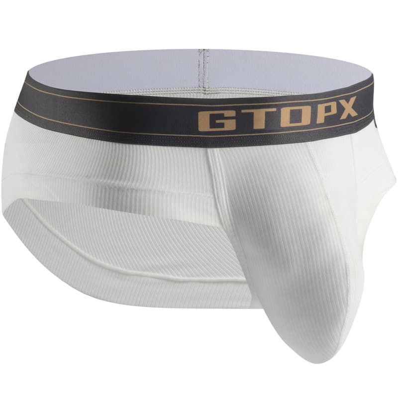 Men's clothing New men's single layer U raised plus pouch bag eagle mouth breathable briefs underwear