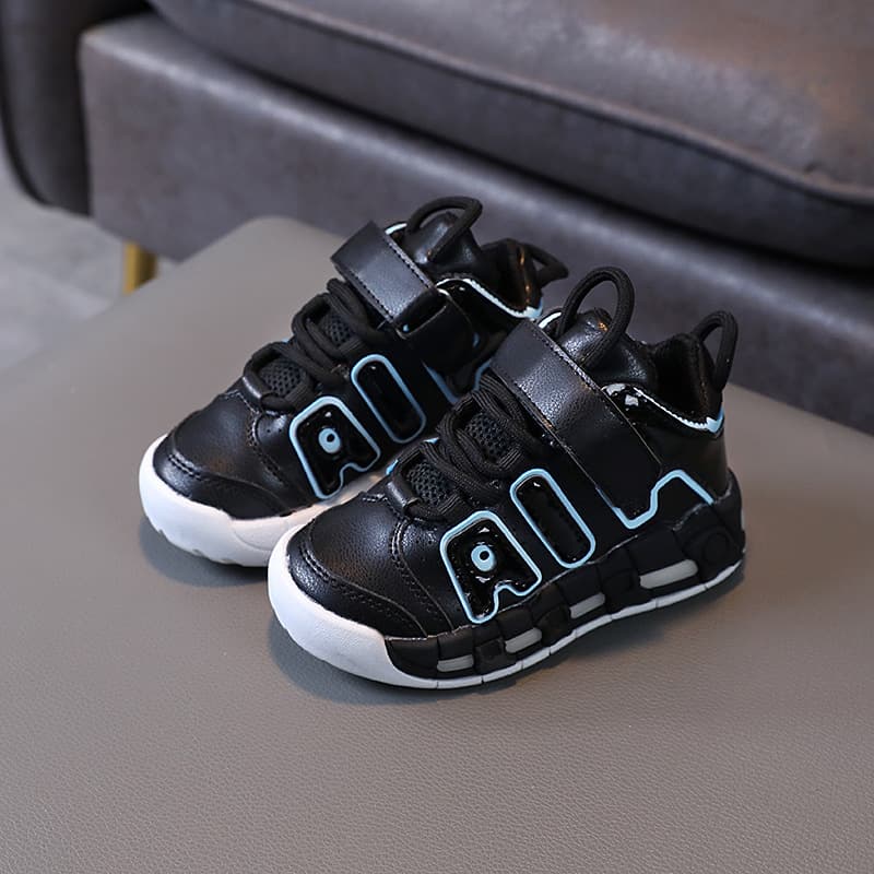P Children S Trendy Shoes Children Casual Spring And Autumn New Breathable Sports Years Old Baby Soft Bottom Leather