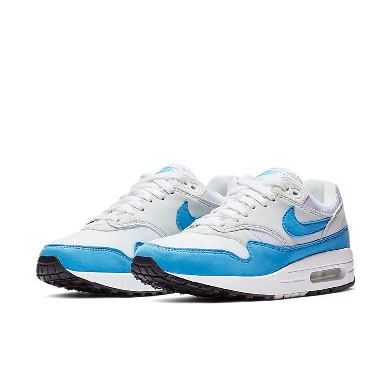 Baskets Air MaxS 1 87 Designer, chaussures de running pour hommes et femmes, bleu universitaire, pack City, Parra Live Together, bleu marine nuit, ro
