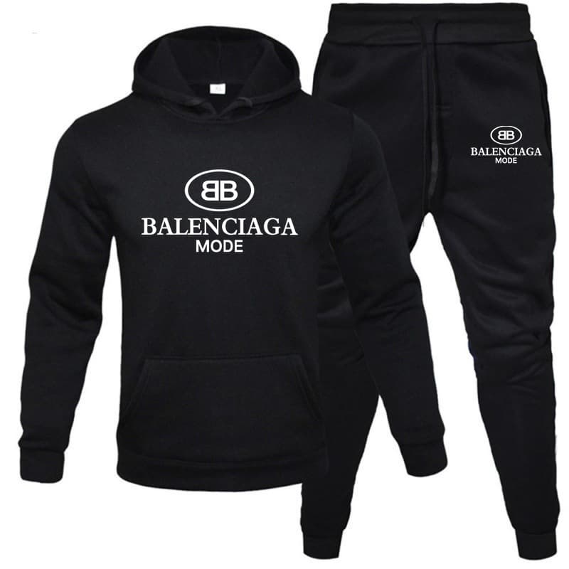 Ensemble de sport décontracté à capuche, coupe ample et confortable, tendance printemps-automne 2024.