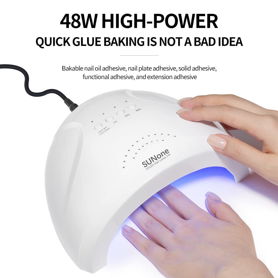 Sunone LED Nail Lamp - Fast-Drying UV Gel Curing Light With USB - Quick Curing For Gel Polish, Professional Nail Dryer