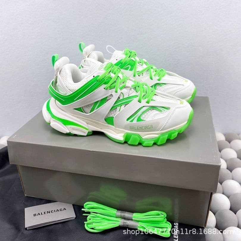 Chaussures de sport décontractées tendance, style papa, taille S, Paris Track 3.0 de troisième génération, avec éclairage LED intégré. Dispon