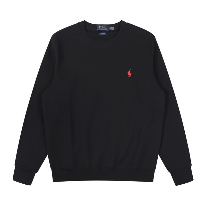 Sweat à capuche décontracté à fermeture éclair et logo poney brodé pour homme de la marque tendance Polo Paul de Laf RL