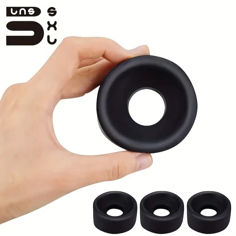 1pc Male Pump Rings Peni Vacuum Pump Cylinder Accessory Different Size Silicone Sleeves For Peni Pump Sex Toys For Men