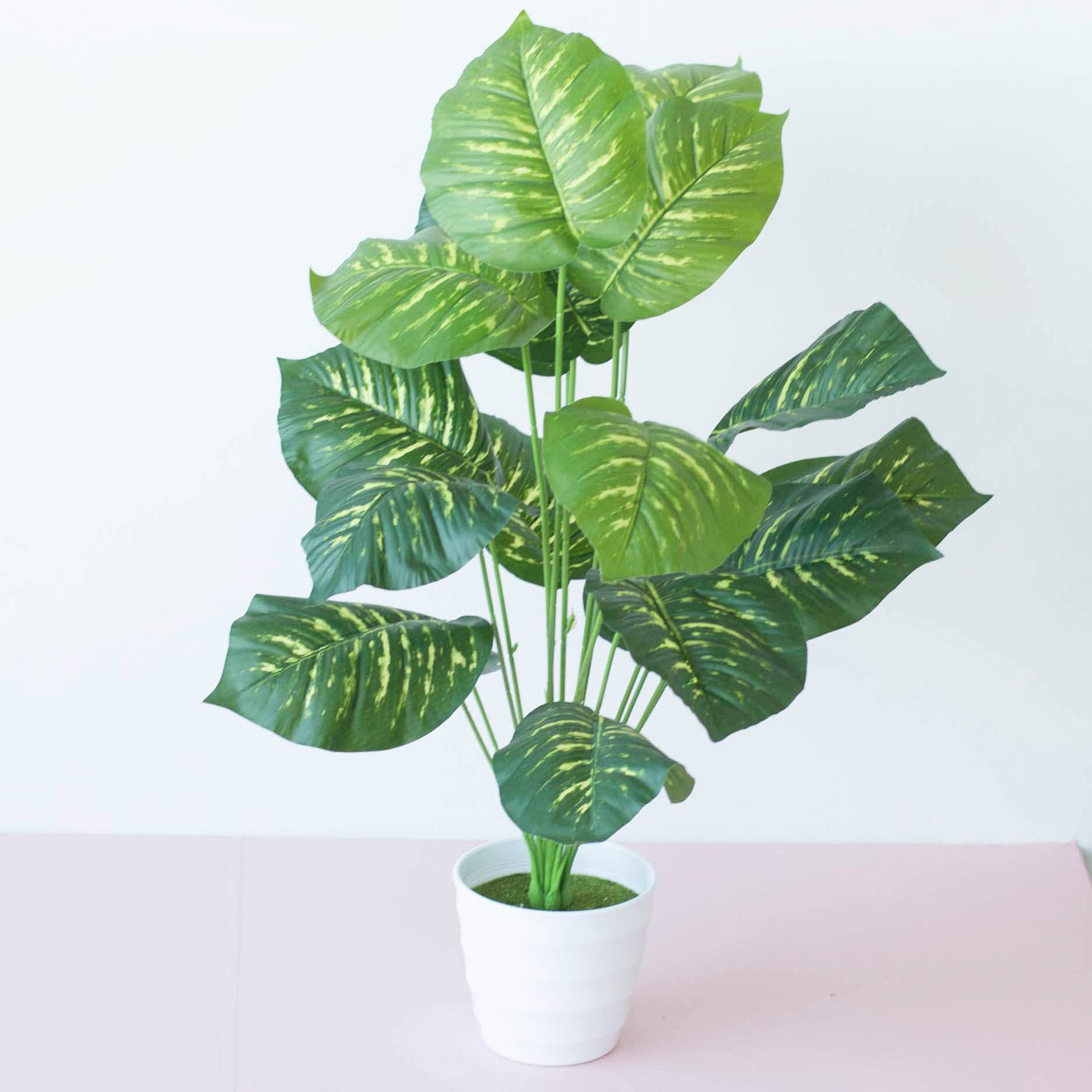Simulation of Nordic leaves Simulation of plant wall materials Green plant accessories materials Outdoor projects