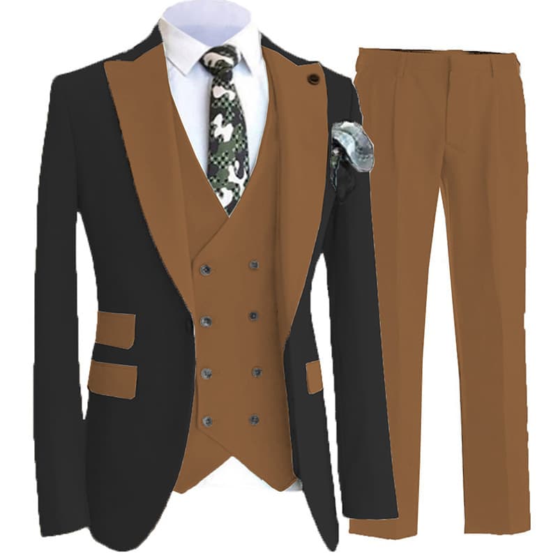 Man's clothing Hair men's suit bridegroom wedding dress stage young host singer performance suit best man dress