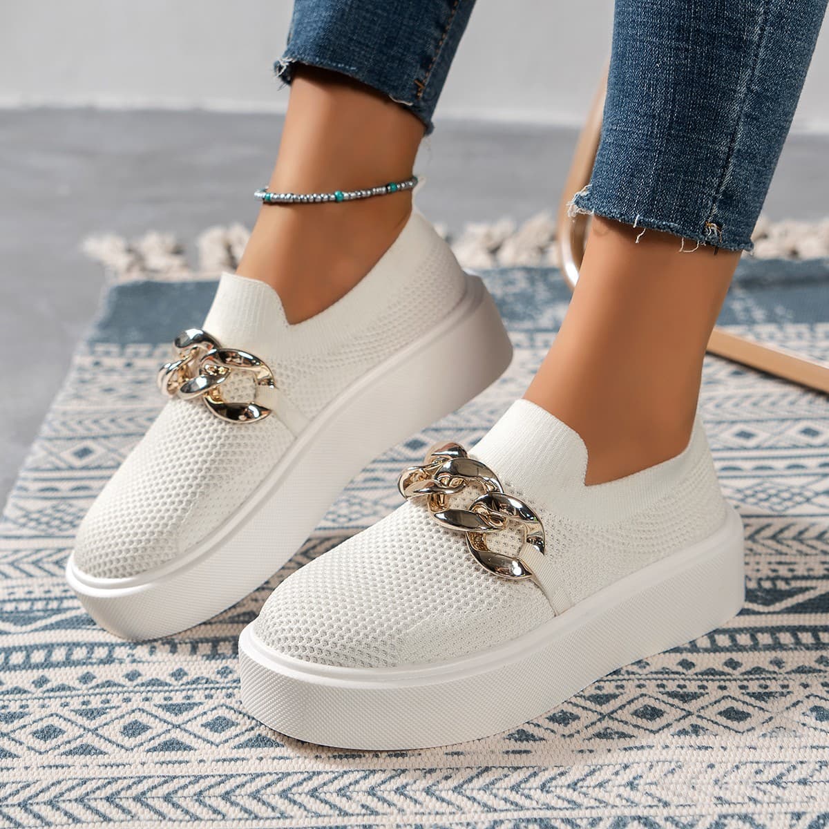 Women's fashion casual loafers