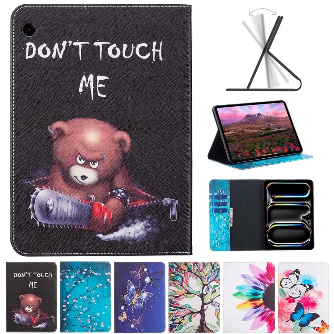 Tablet Case For Samsung Galaxy Tab A9 Plus 11 SM-X210 SM-X215 SM-X216B Wallet Flip Leather Back Cover Tab A9 8.7 SM-X110 SM-X115