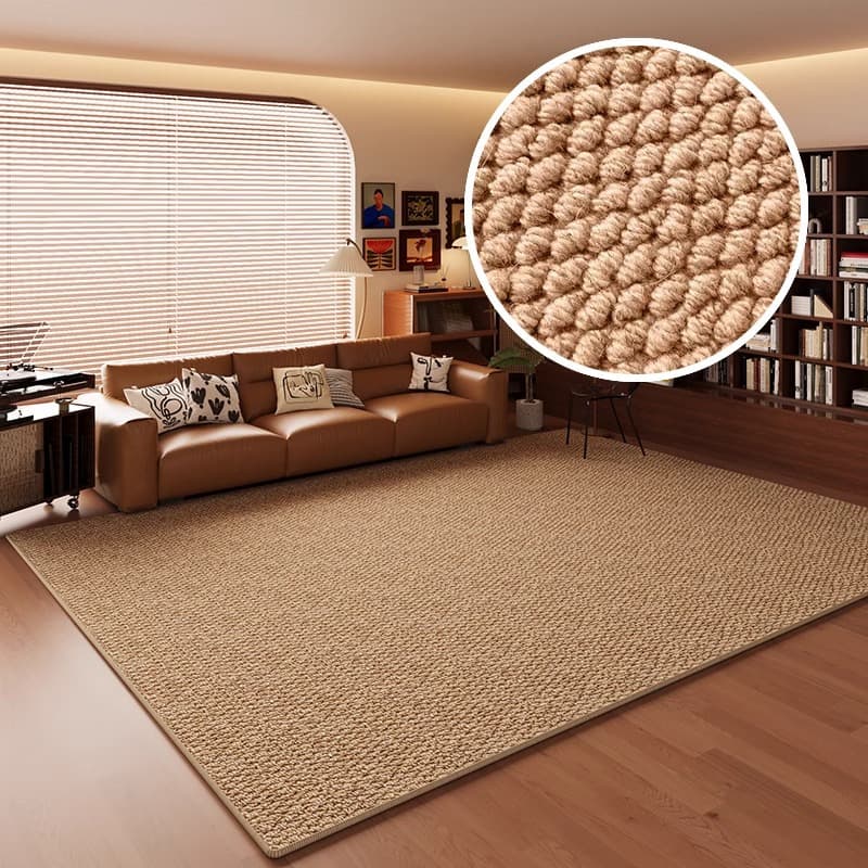 Boho Geometric Rug Beige | Soft Low Pile Hallway Carpet Garden Mediterranean - 57