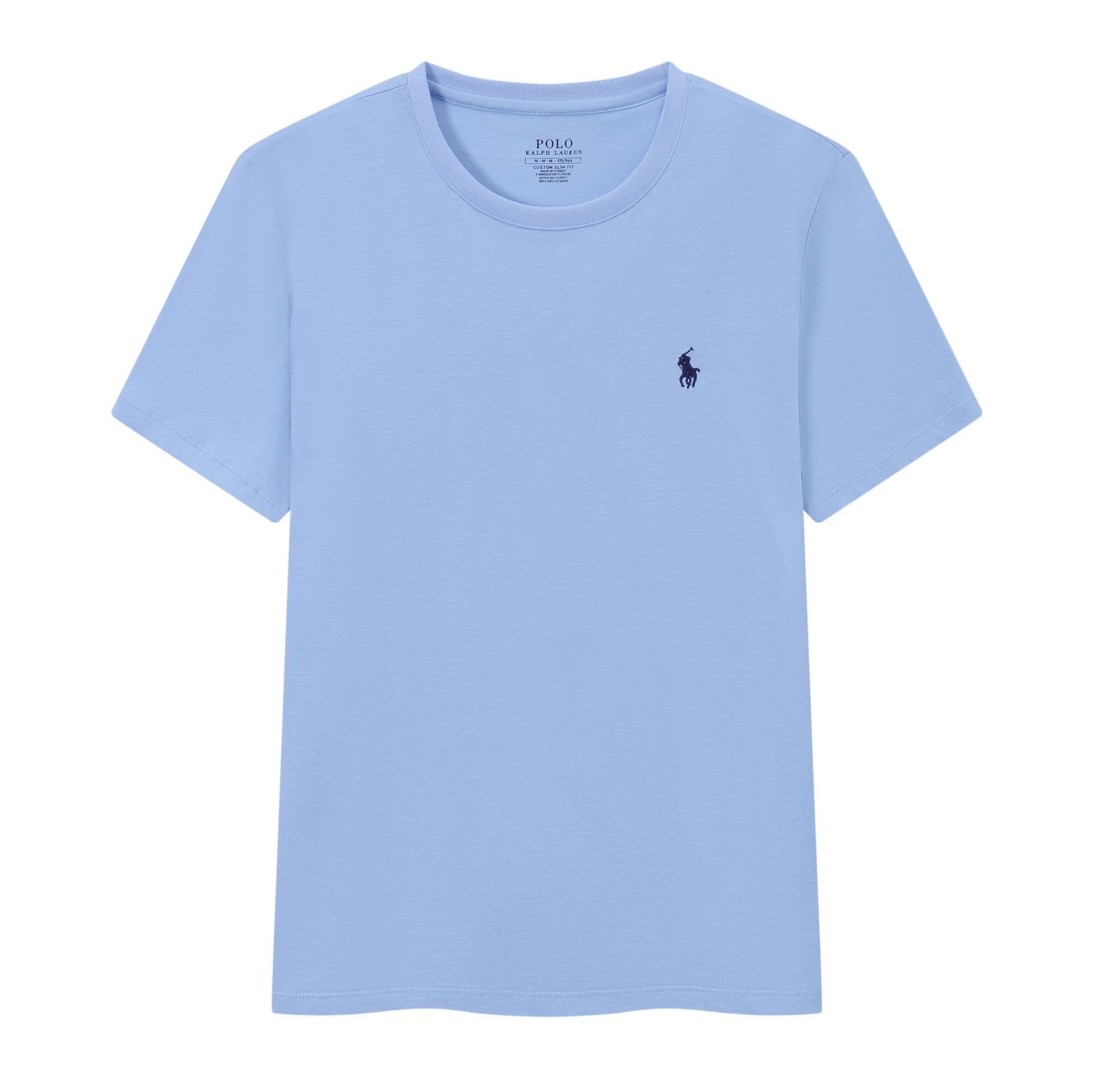 T-shirt brodé tendance, T-shirt classique à manches courtes en coton, Hauts à manches courtes pour couples