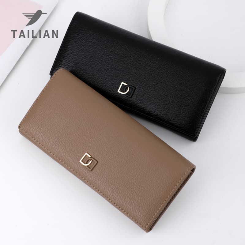 Women's Bags New Minimalist Magnetic Large Capacity Women's Long Wallet Wholesale, Cross Border Versatile Women's Wallet