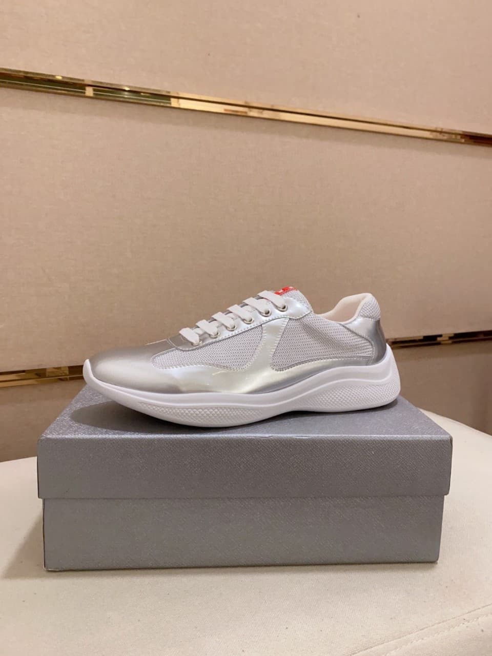 P Family Summer Blue Véritable Talon Plat Décontracté En Cuir Naturel Coupe Basse Tendance Bout Rond Chaussures Polyvalentes