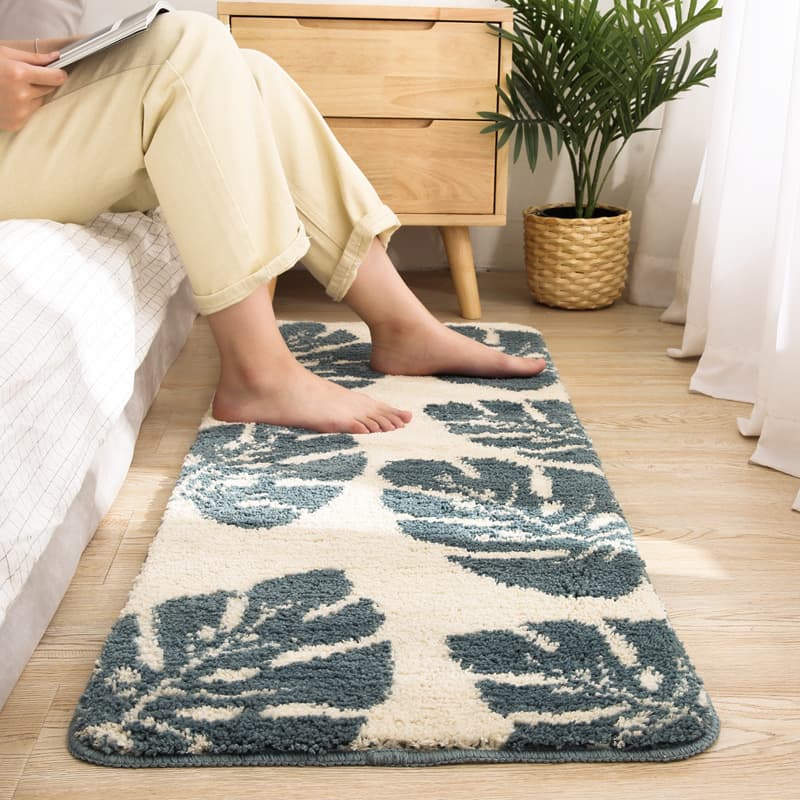 Home Garden Door Mat Carpet Home Long Bedroom Bedside Blanket Kitchen Bathroom Non Slip Mat Absorbent Foot Mat