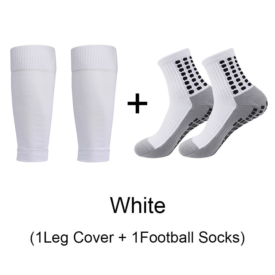 Unisex Football socks socks professional training thick towel bottom in the tube point non-slip men's and women's sports socks leg socks grey sole
