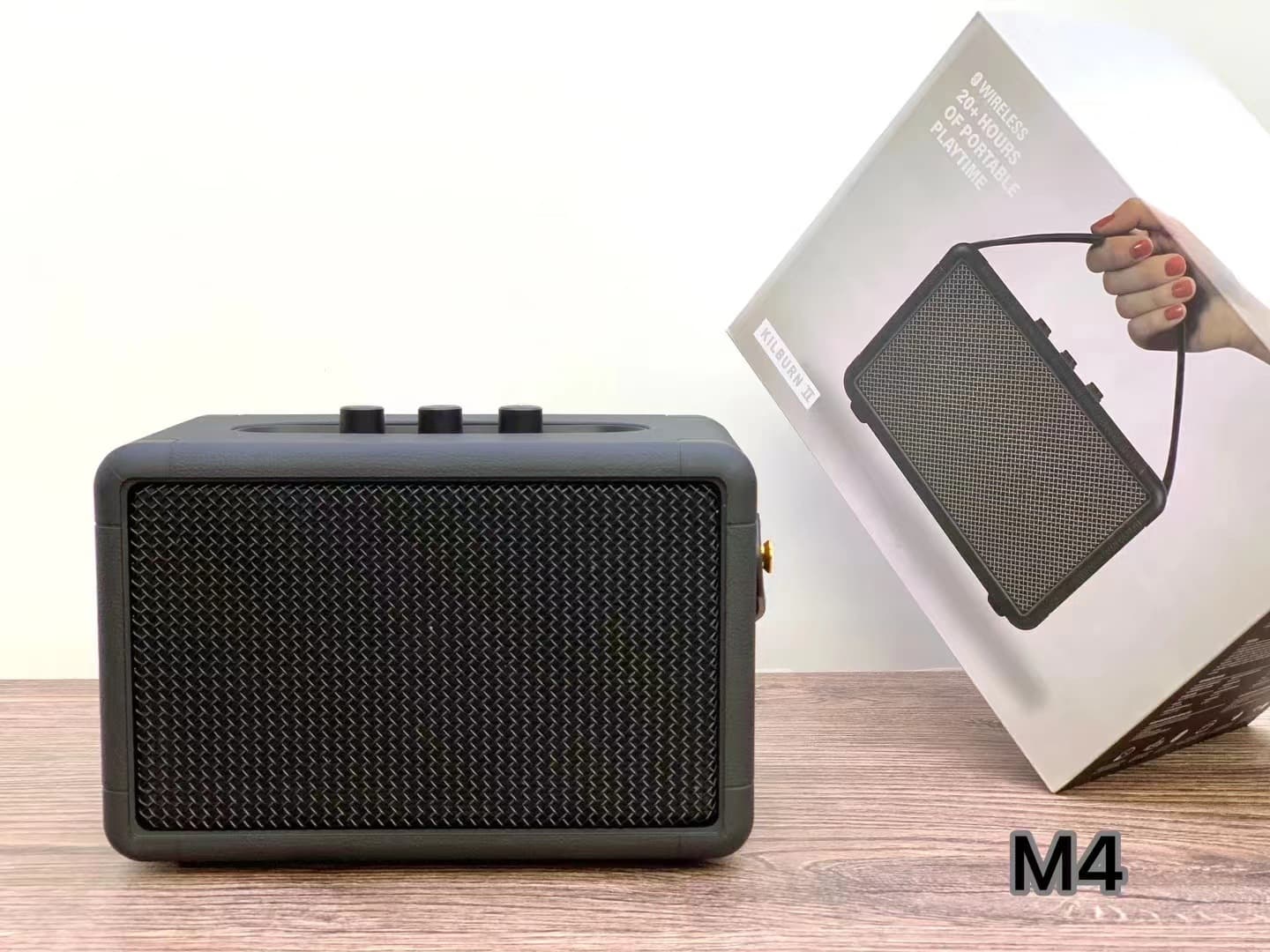 Syct Adapté aux enceintes M4 Pony KILBURN II, caisson de basses portable d'extérieur, enceinte Bluetooth sans fil