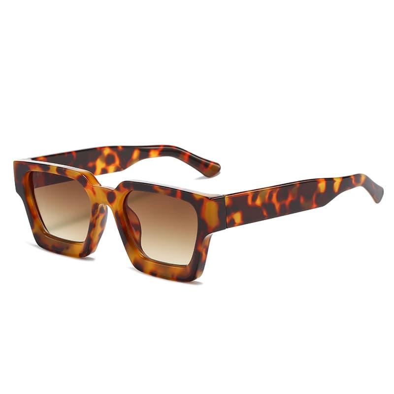 2022 New Fashion Box Glasses Personalized Large Frame Sunglasses