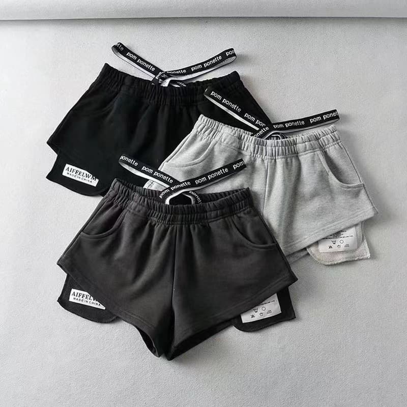 Women’s Clothing Summer New Label Sports Shorts Women Ins Trendy Students Thin Loose Slim High Waist Running Hot Pants