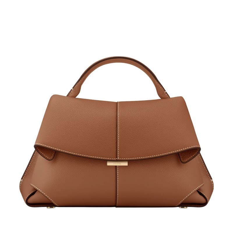 Sac bandoulière tendance, nouveau style, sac à main en cuir véritable pour femme, sac classique et polyvalent de haute qualité.
