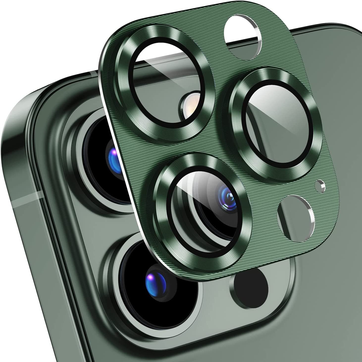 Metal Camera Lens Protector Cover for iPhone 14 13 Pro Max 12 11 14Pro iPhone14 13Pro 11Pro Tempered Glass Protection Accessory