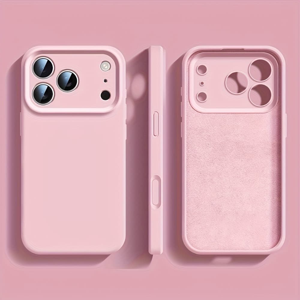 Original Liquid Silicone Shockproof Phone Case For Iphone 17 16 12 13 15 14 Pro Max Plus 17Pro Air Camera Protection