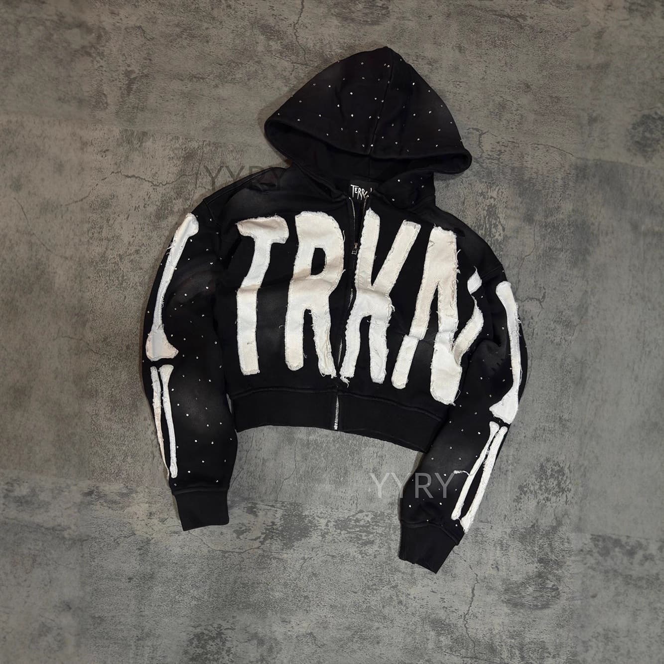 Personalized 3D Digital Print Zip up Sweatshirt Long Sleeved Pullover Hoodie for Men European And American Street Style Retro Jacket