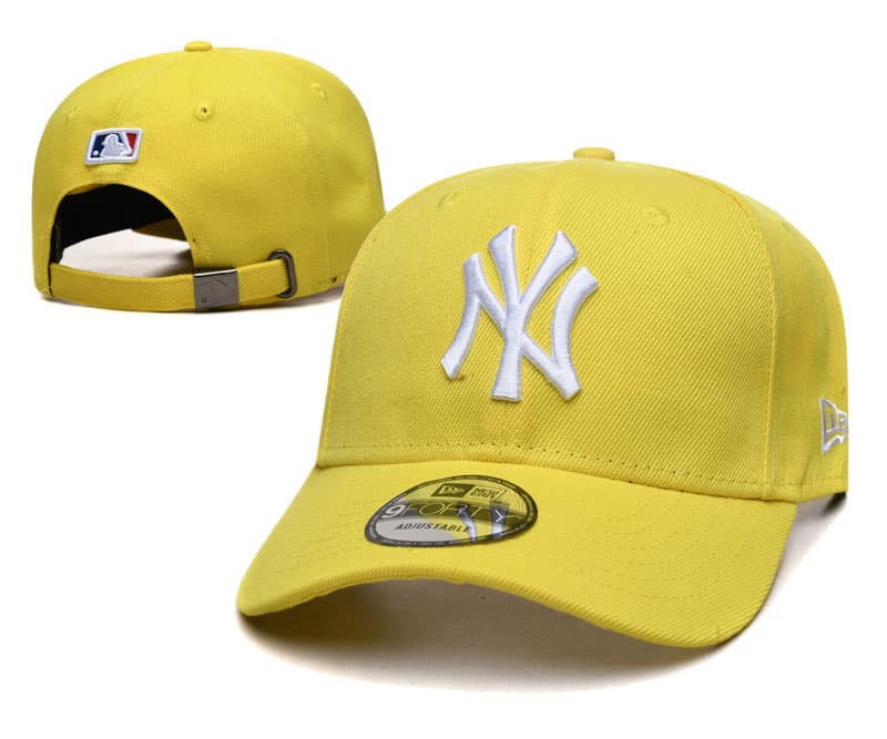 Casquette unisexe transfrontalière, grand logo, visière rigide, broderie, style sport décontracté NY, commerce extérieur
